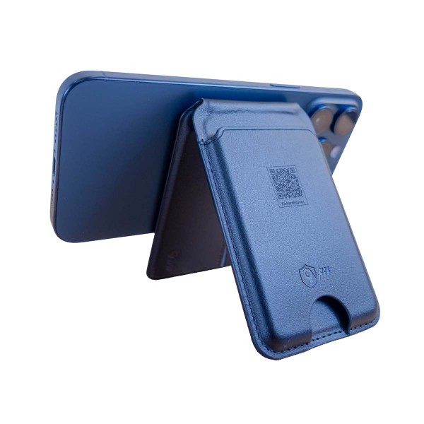 Ví da 9Fit eBiz Mag Wallet Stand Blue