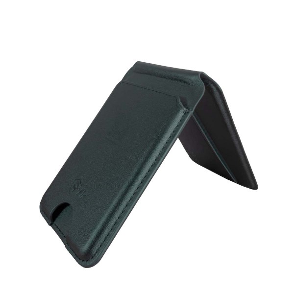 Ví da 9Fit eBiz Mag Wallet Stand Dark Green