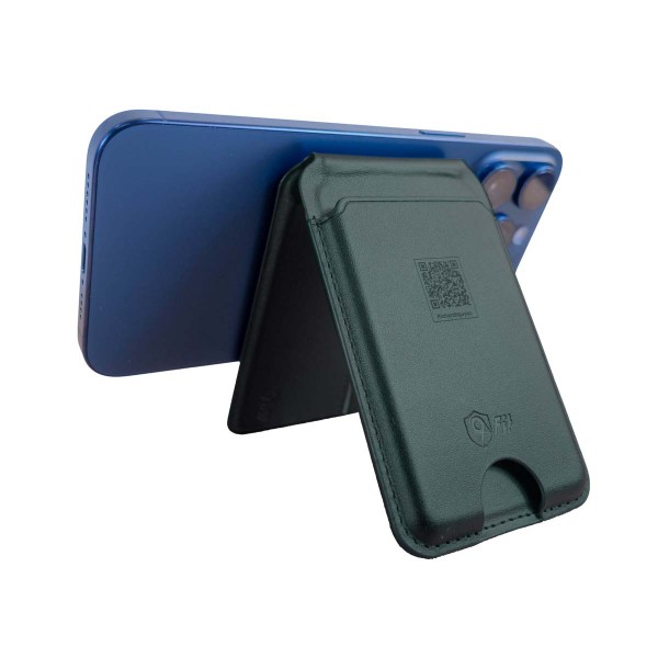 Ví da 9Fit eBiz Mag Wallet Stand Dark Green