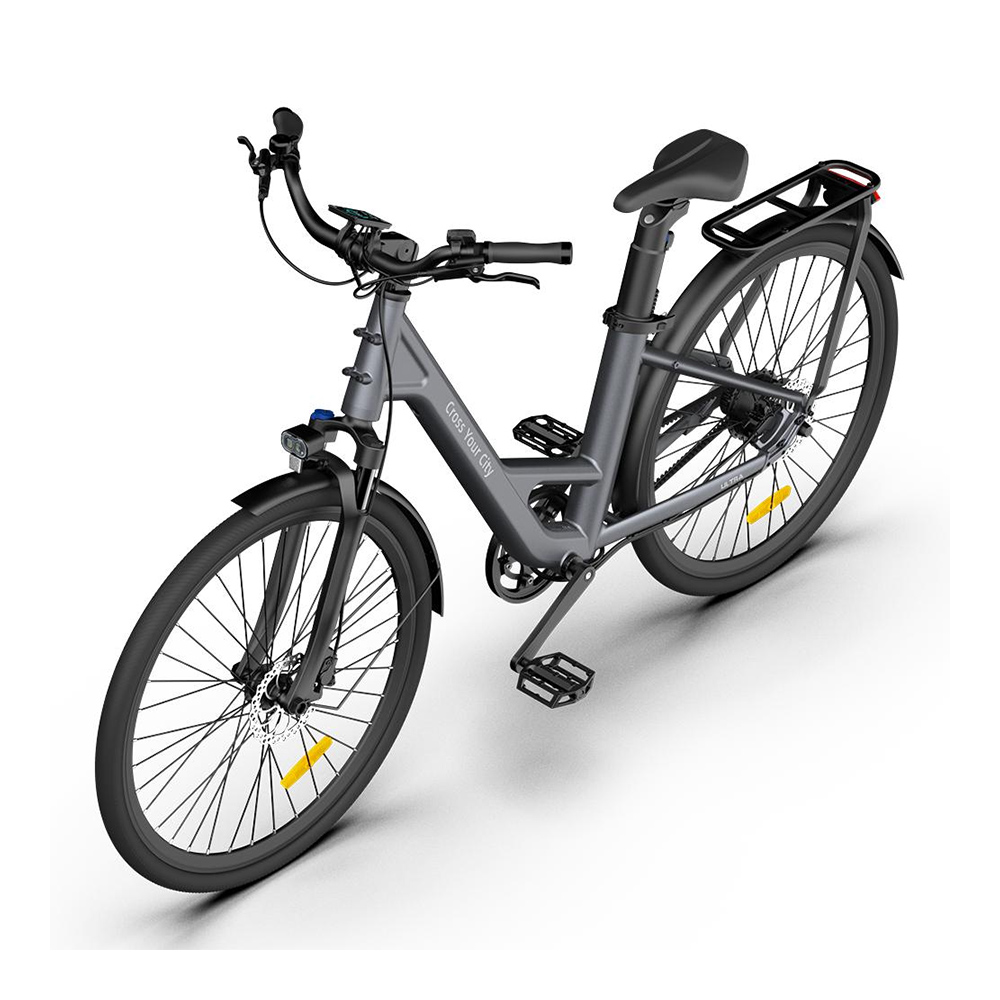 Xe đạp trợ lực điện ADO A28 Ultra màu Gray