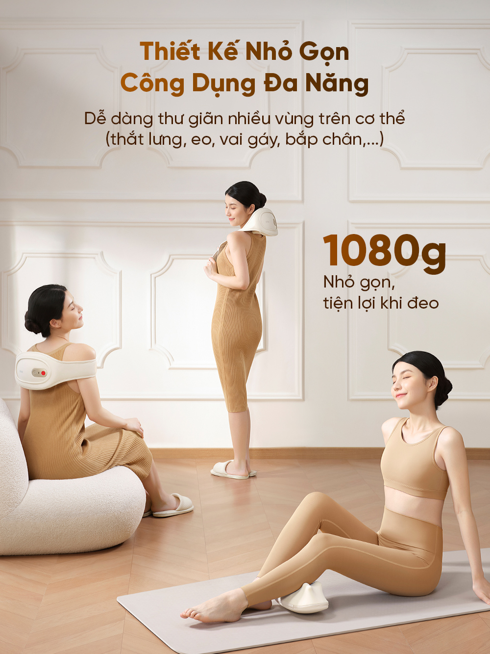 Máy massage lưng Breo P3