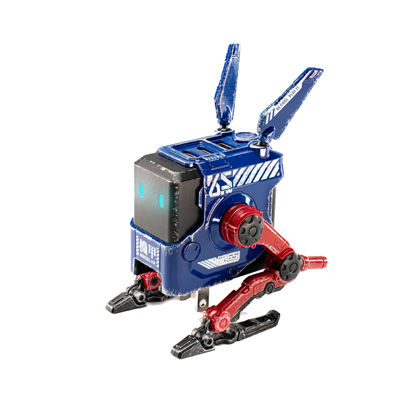 Sạc GravaStar Alpha65 65W War Damaged Blaze Blue