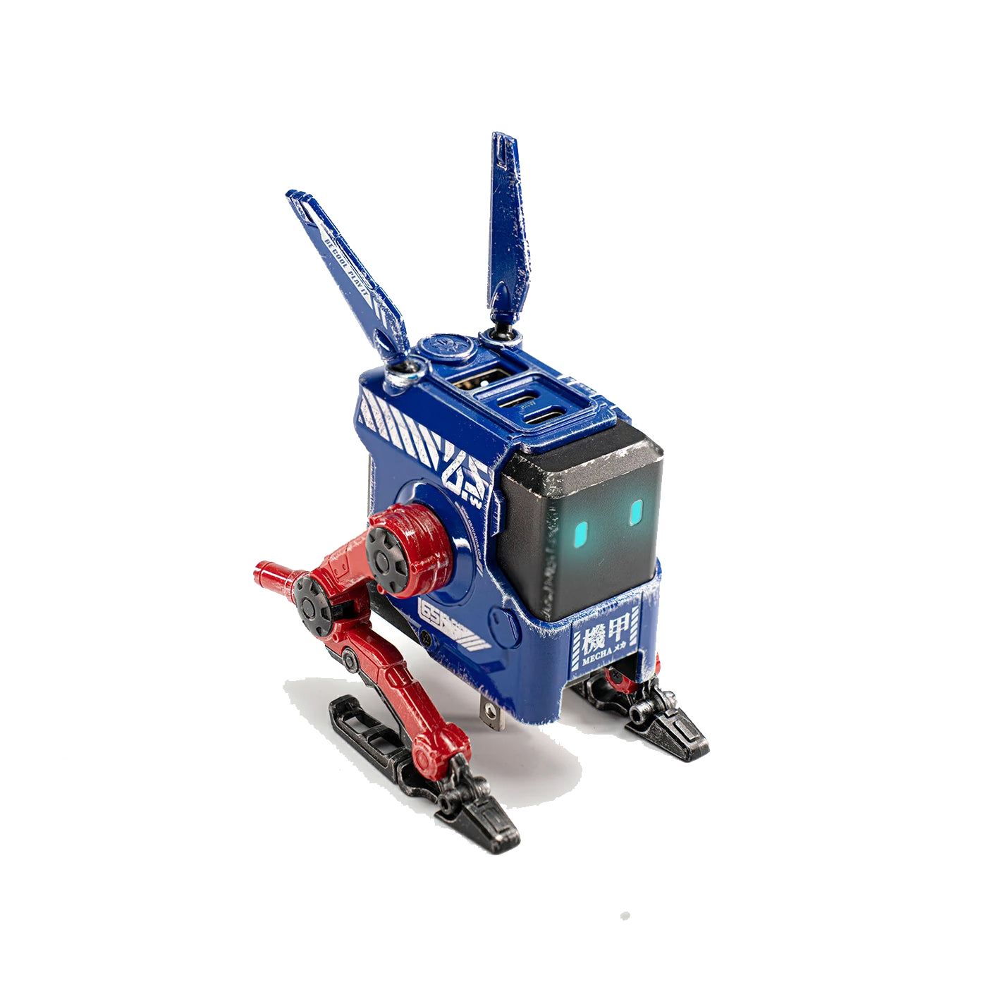 Sạc GravaStar Alpha65 65W War Damaged Blaze Blue