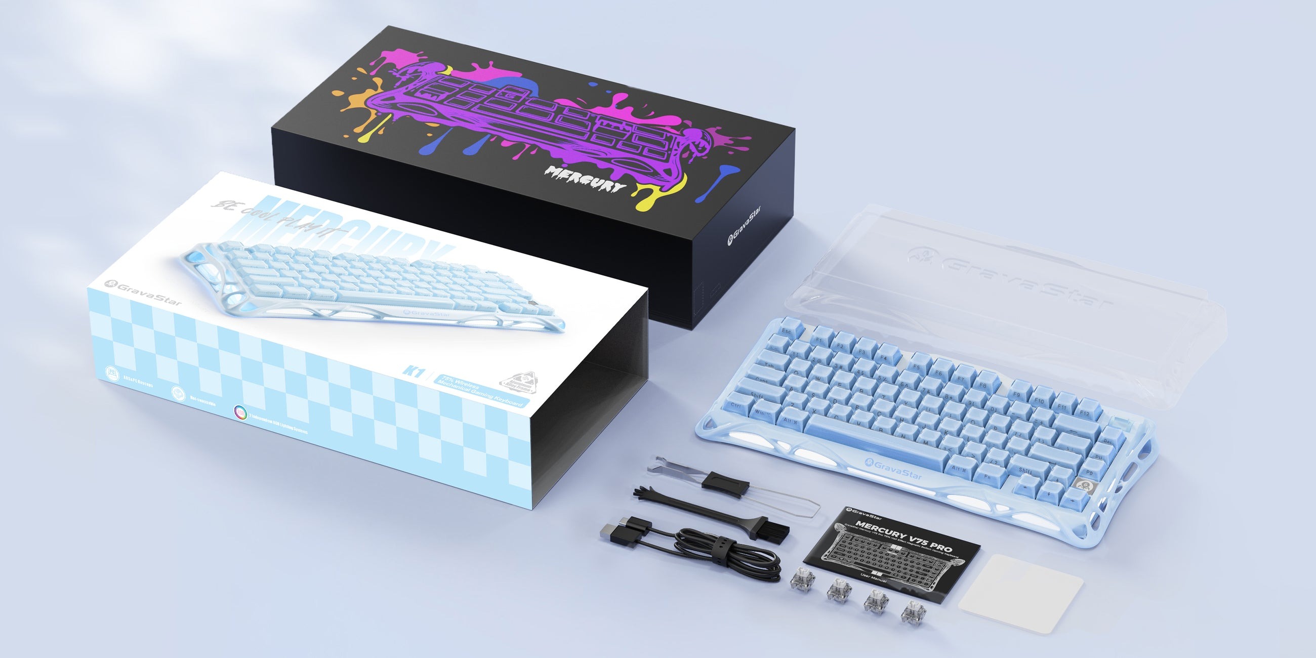 GravaStar K1 Ice Blue