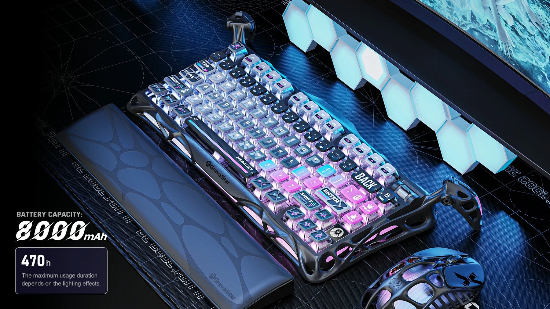 GravaStar Mercury K1 Pro Special Edition Cyberpunk