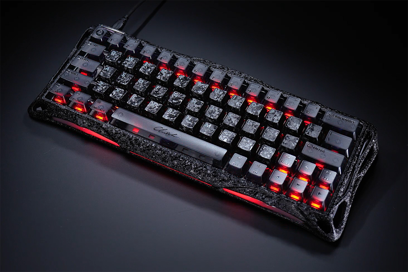Bàn phím GravaStar Mercury V60 Pro Cyber Frost Black