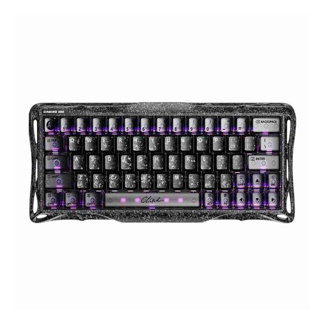 Bàn phím GravaStar Mercury V60 Pro Cyber Frost Black