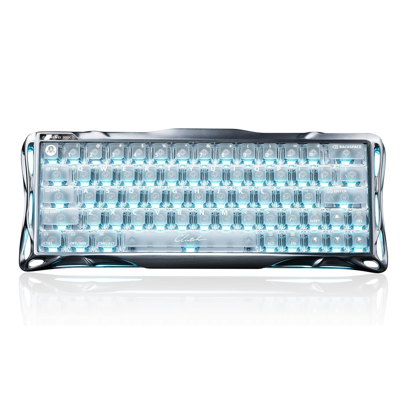 Bàn phím GravaStar Mercury V60 Pro Silver Frost