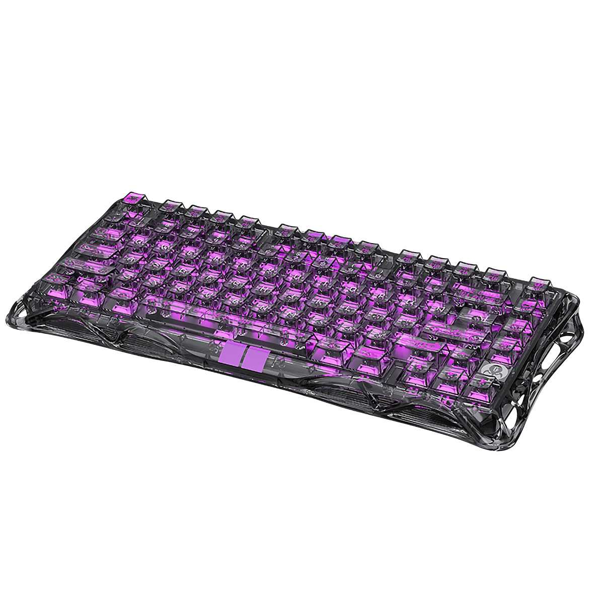 Bàn phím GravaStar Mercury V75 Lite Transparent Black