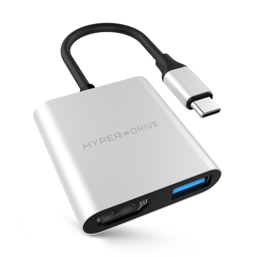 Hub USB-C HyperDrive HDMI 4K 3-in-1