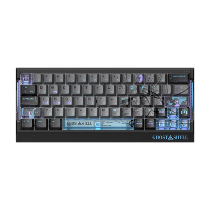 Bàn phím IQUNIX EV63 Ghost in the Shell (Cyber Blue)