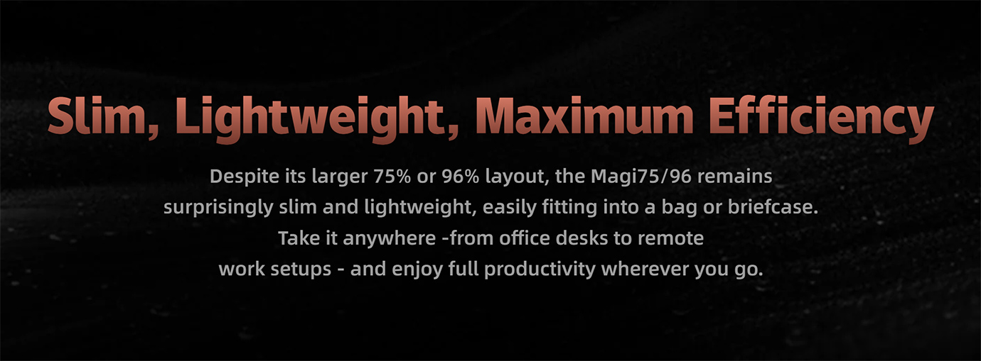 bàn phím IQUNIX Magi75