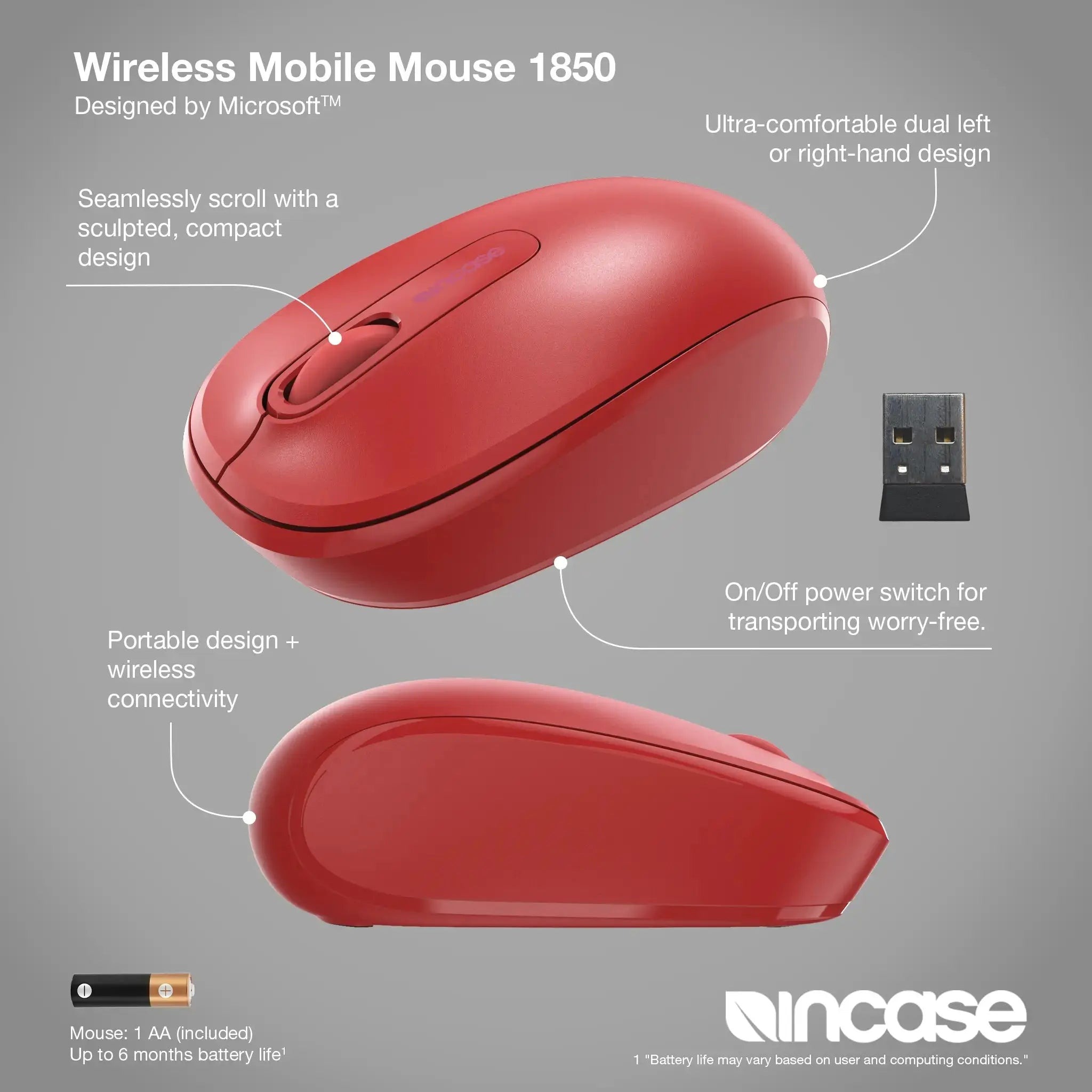 Chuột Incase Wireless Mouse 1850