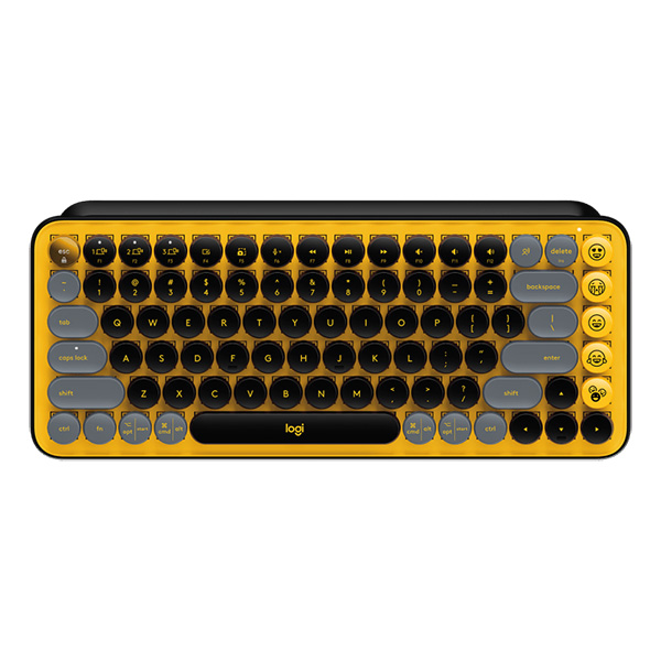 Bàn phím Logitech POP Keys Black/Yellow