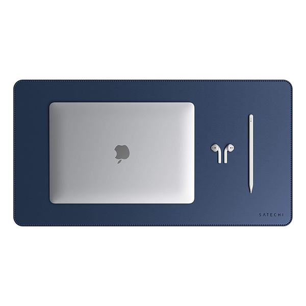 Satechi Eco-Leather Deskmat Blue