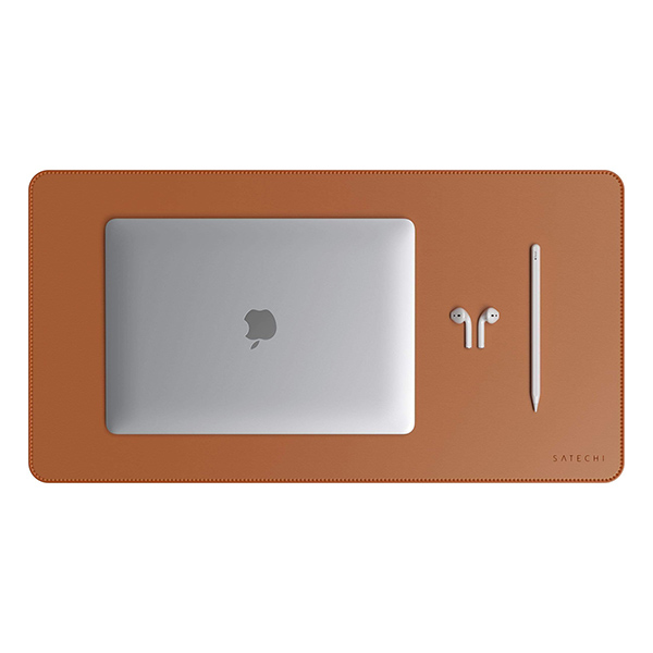 Satechi Eco-Leather Deskmat Brown