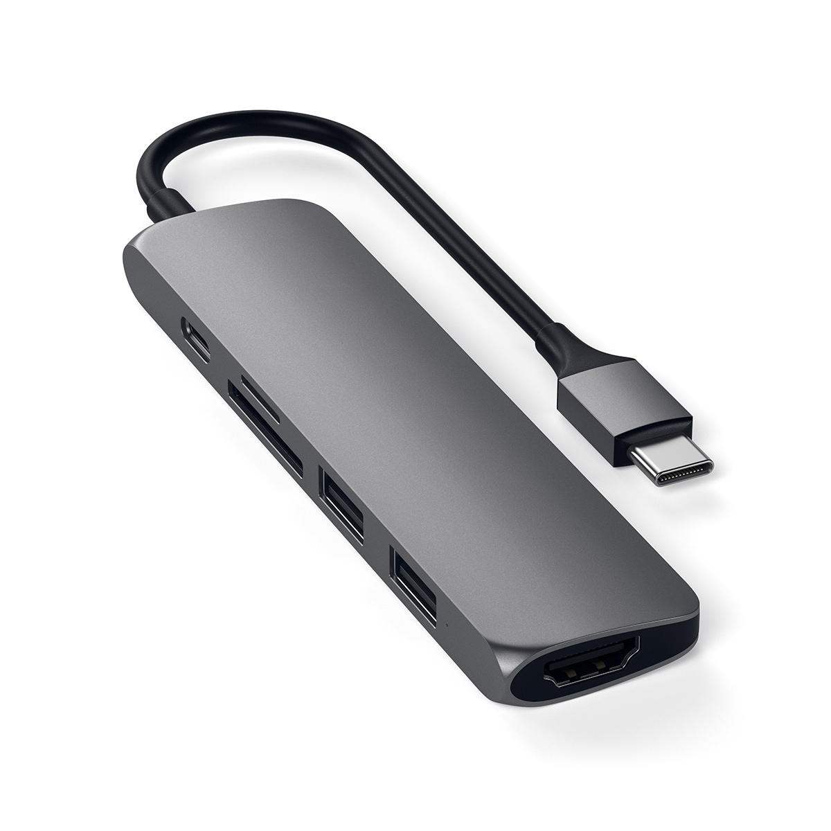 Hub USB-C Satechi Slim 6-in-1 v2