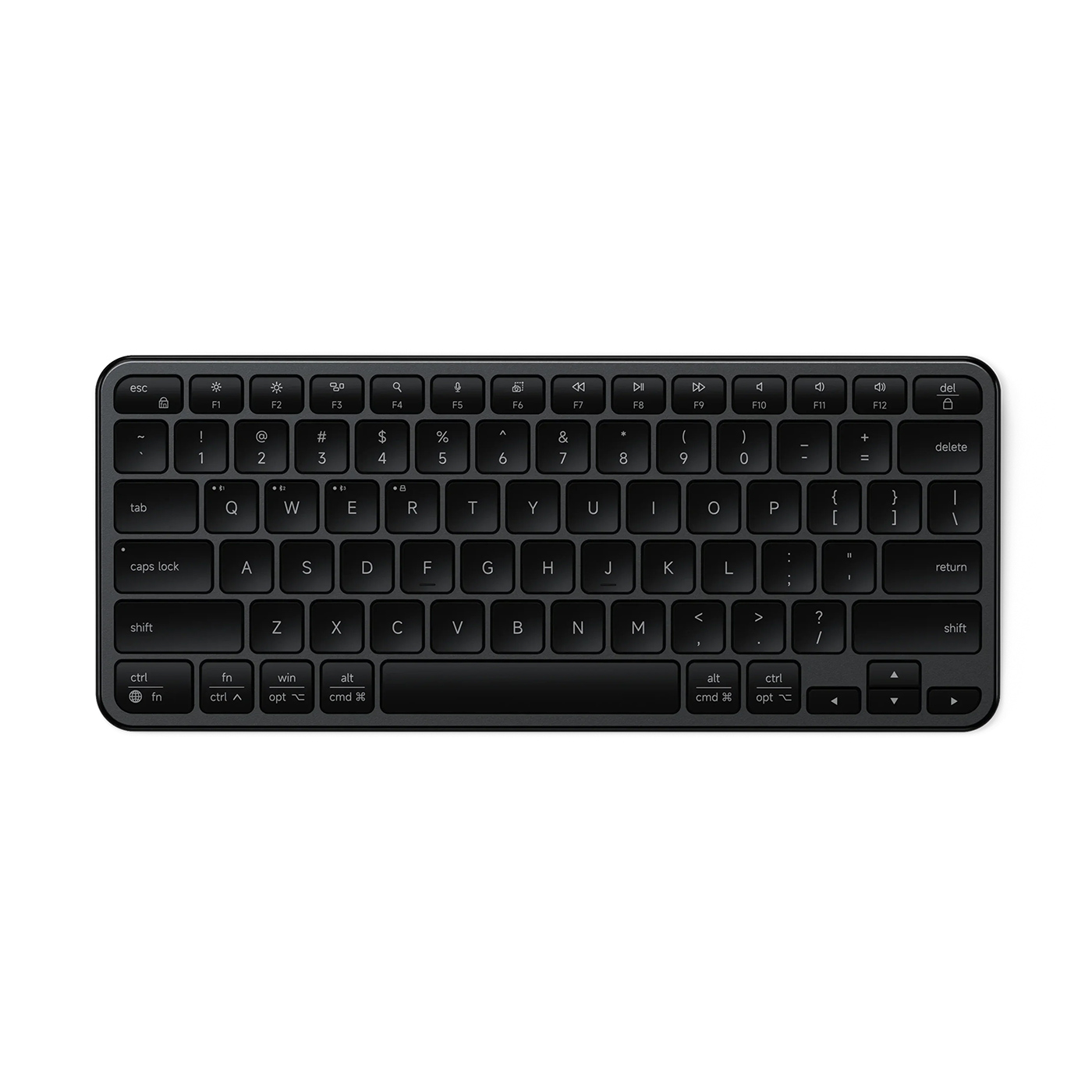 Bàn phím Satechi Slim EX1 Wireless Keyboard Black