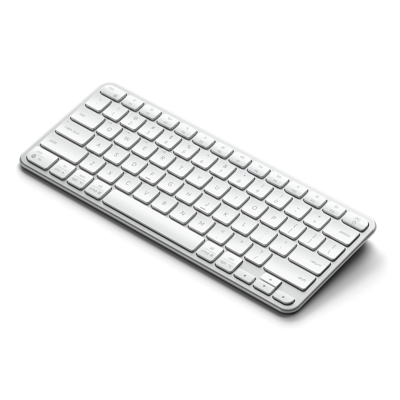 Bàn phím Satechi Slim EX1 Wireless Keyboard Silver