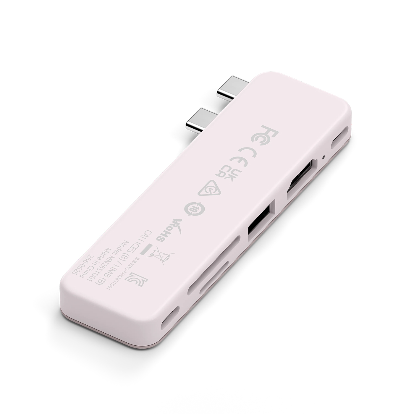 Hub Satechi Snap Hub USB-C Pink Blush