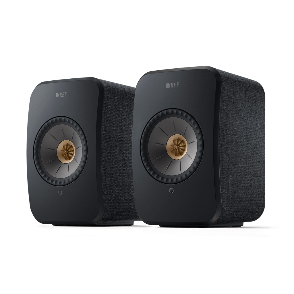 Loa KEF LSX II Carbon Black