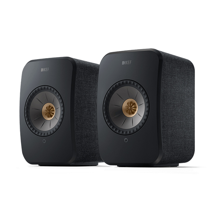 Loa KEF LSX II Carbon Black