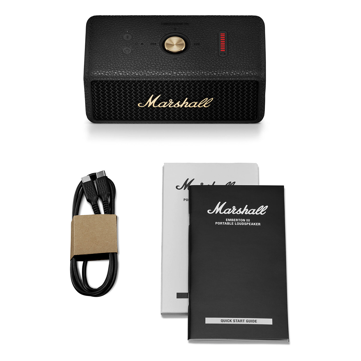 Loa Marshall Emberton 3 (Black and Brass)