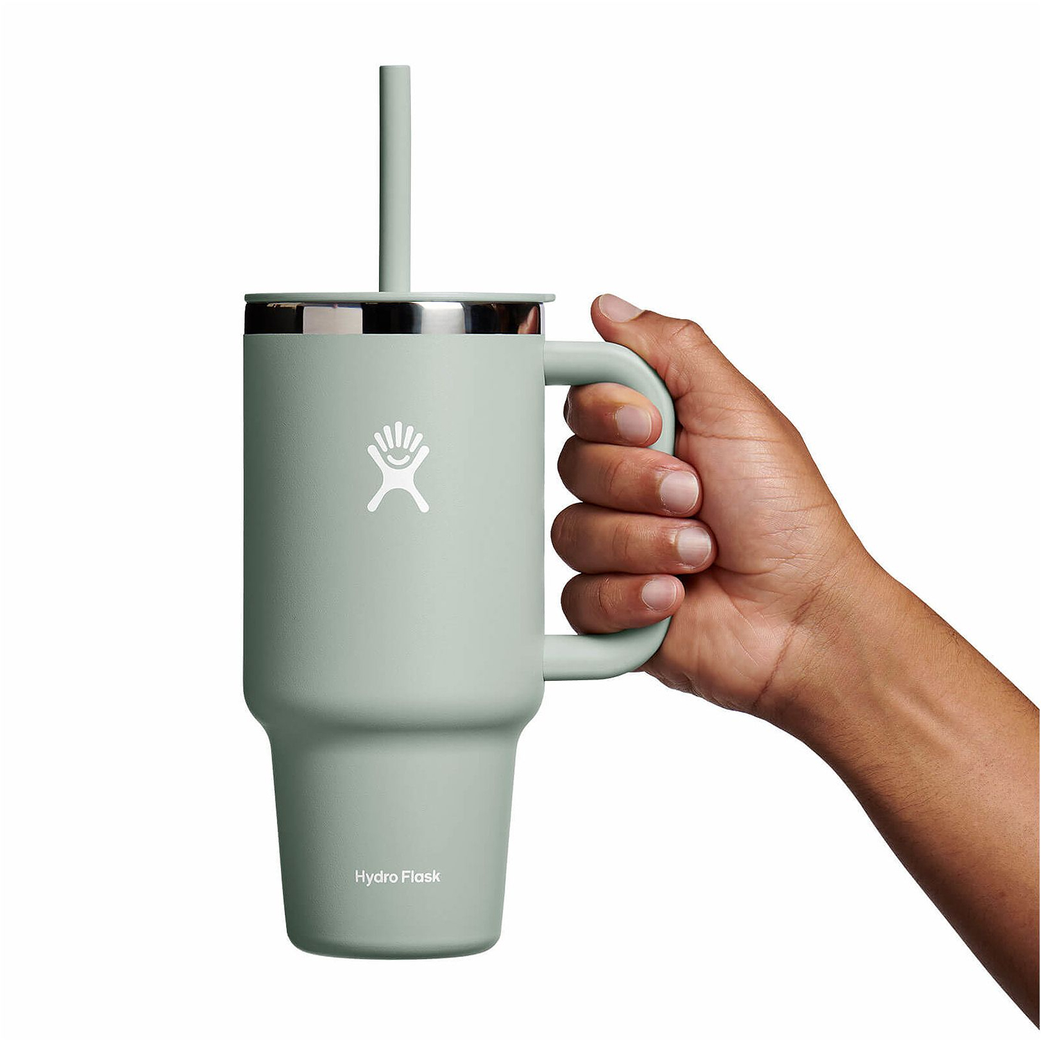 Ly Hydro Flask Around Travel Tumbler 32oz màu Xanh Agave