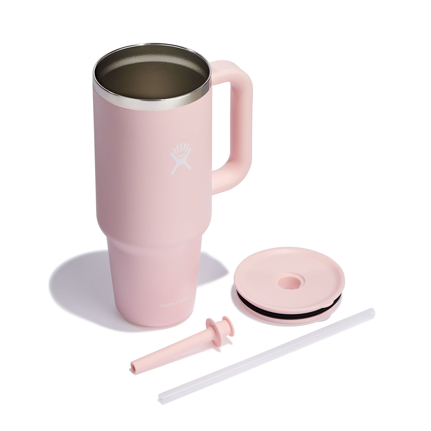 Ly Hydro Flask Around Travel Tumbler 40oz màu Hồng Pink