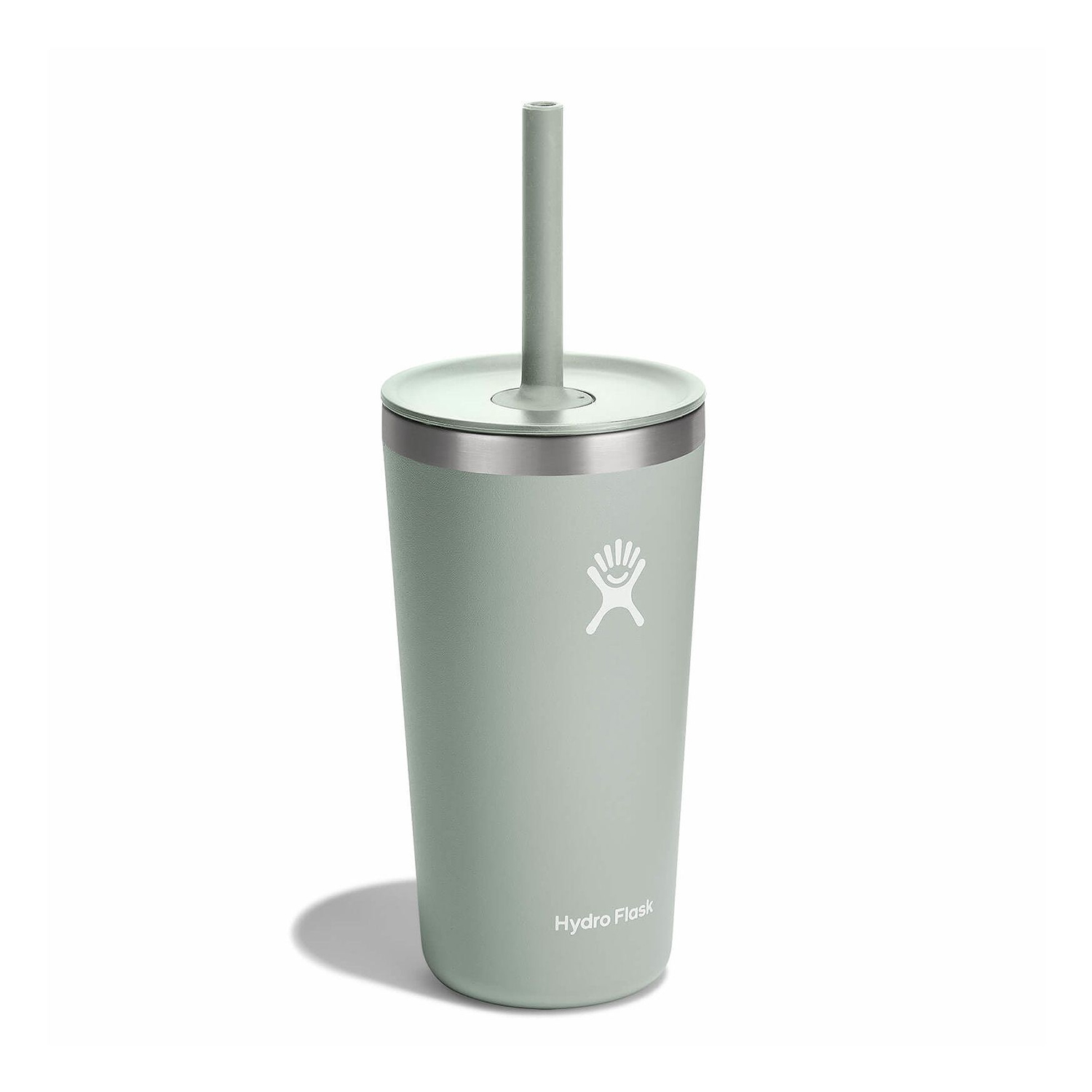 Ly Hydro Flask Around Tumbler Straw Lid 20oz màu Xanh Agave