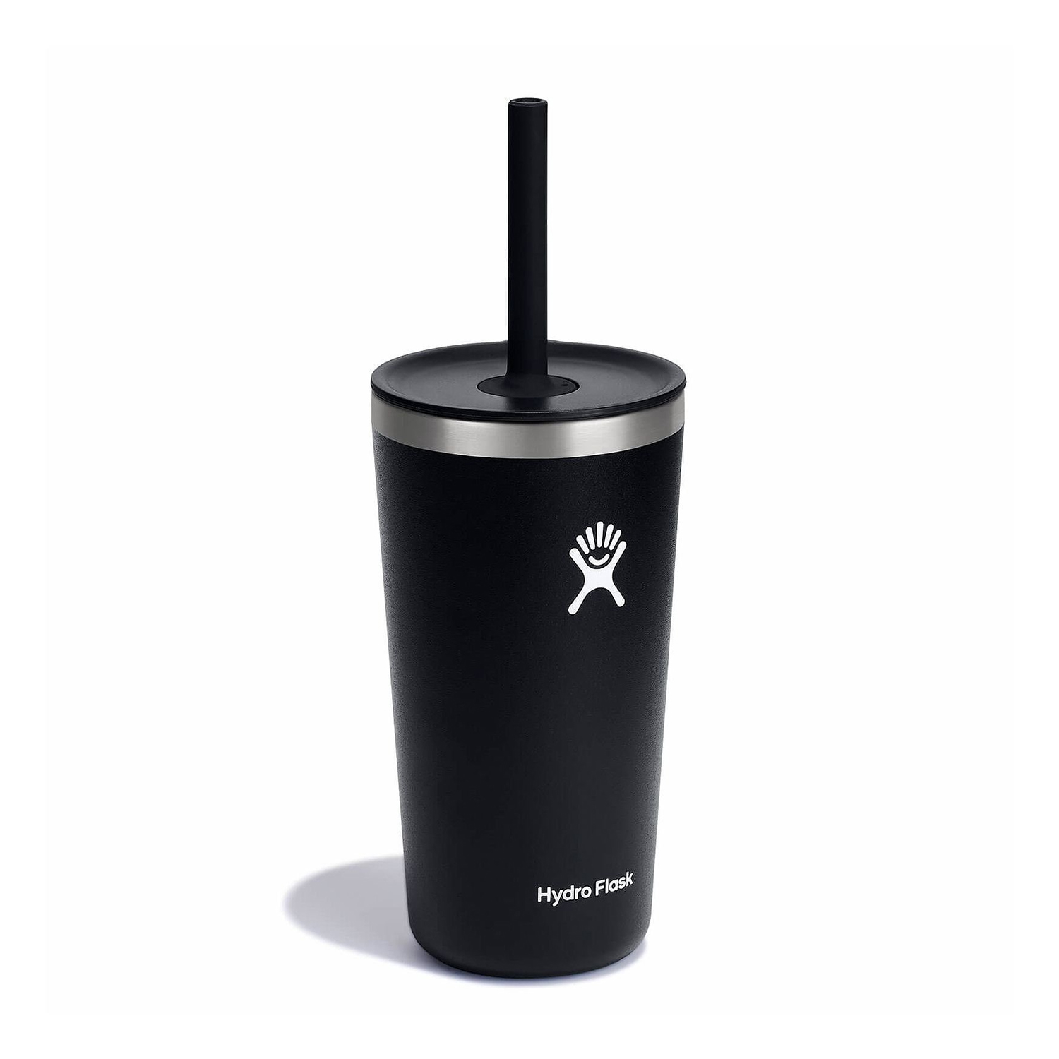 Ly Hydro Flask Around Tumbler Straw Lid 20oz màu Black