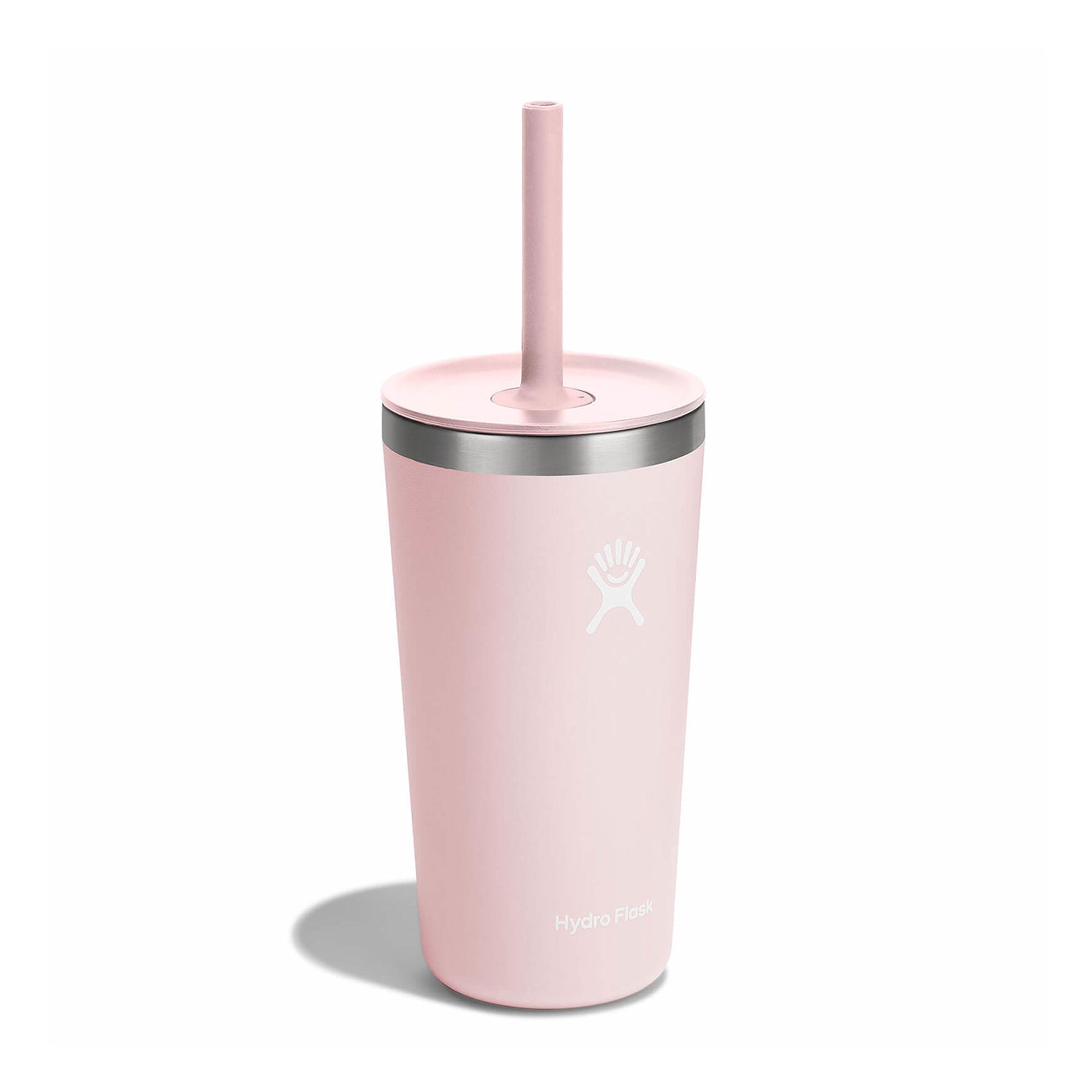 Ly Hydro Flask Around Tumbler Straw Lid 20oz màu Pink