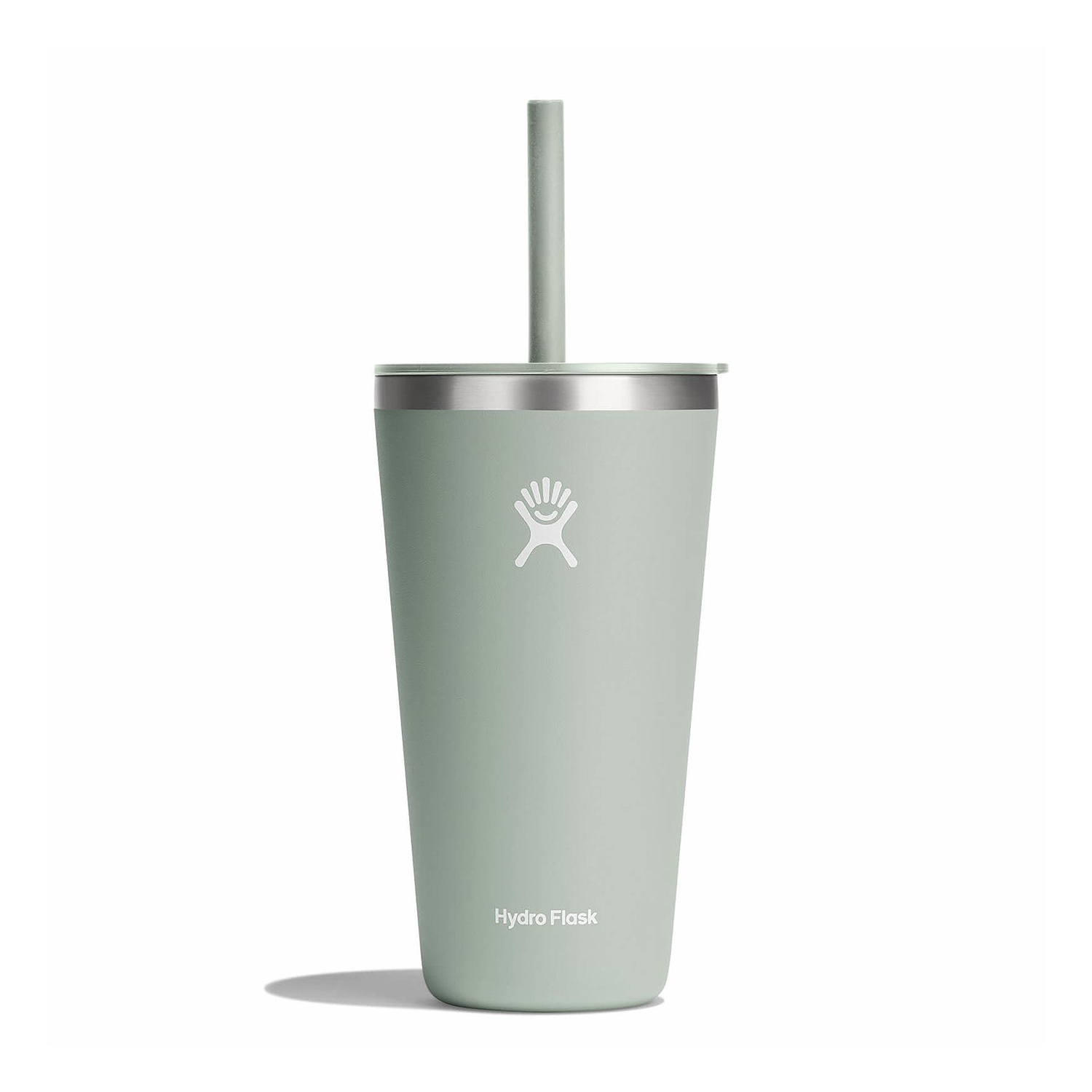 Ly Hydro Flask Around Tumbler Straw Lid 28oz màu Xanh Agave