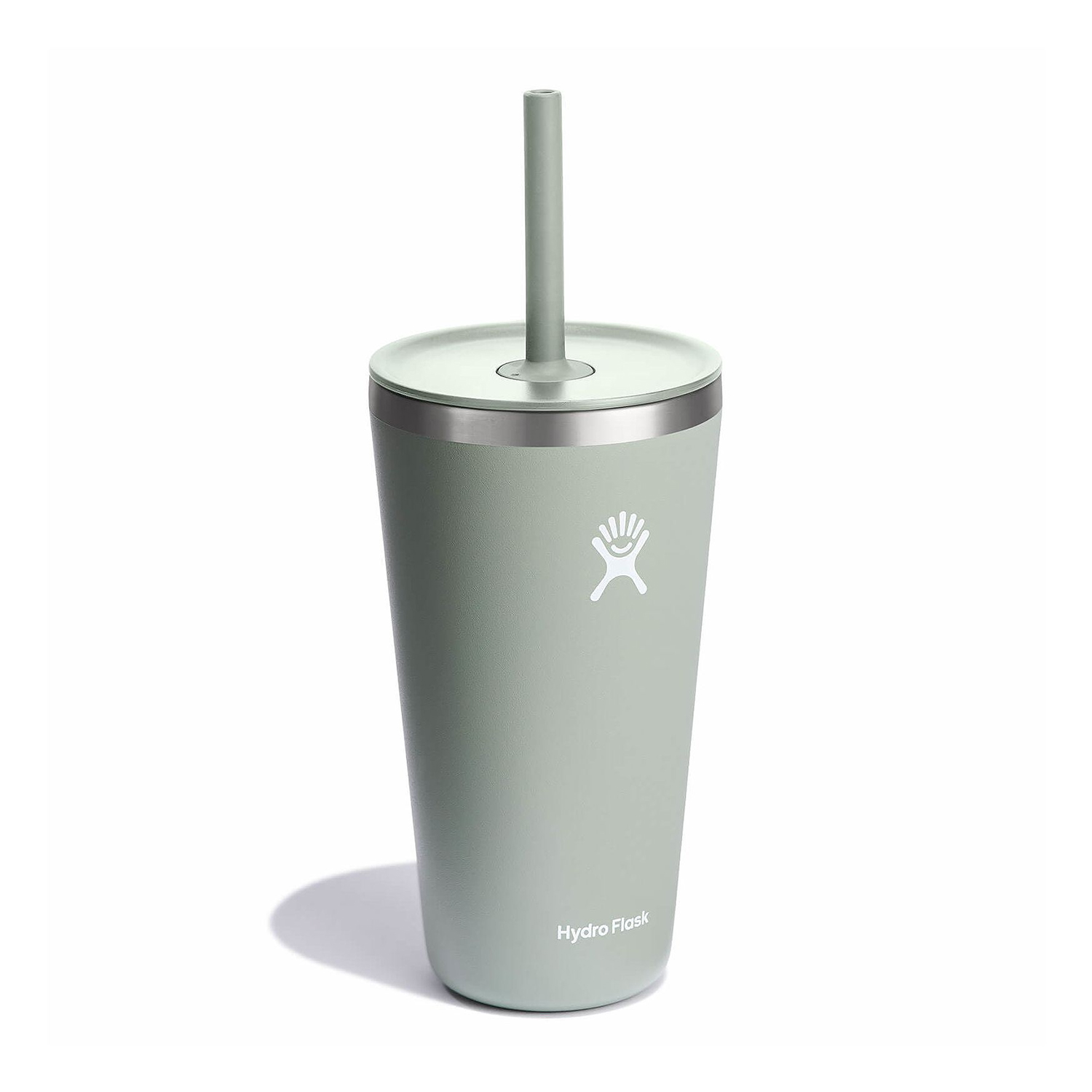 Ly Hydro Flask Around Tumbler Straw Lid 28oz màu Xanh Agave