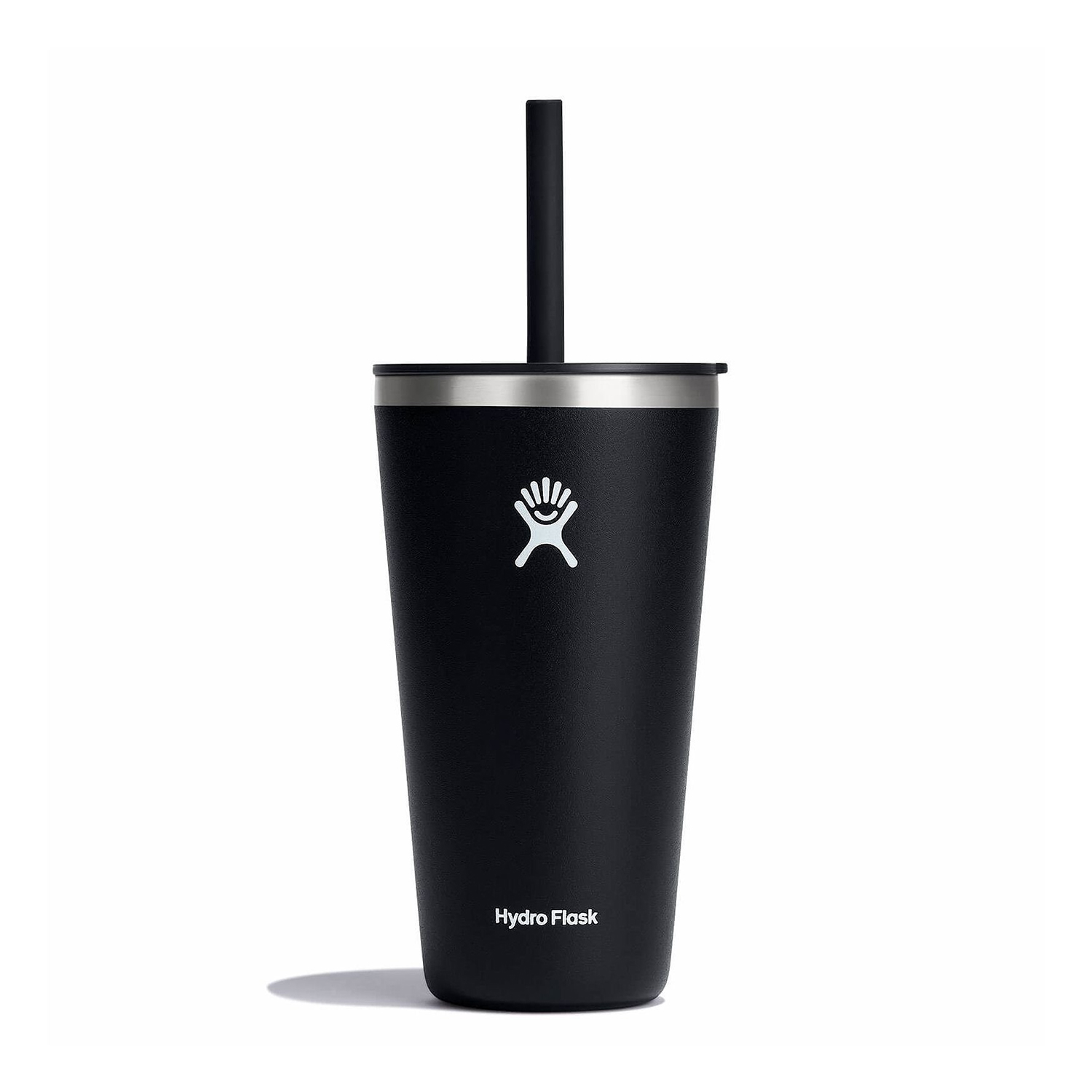 Ly Hydro Flask Around Tumbler Straw Lid 28oz màu Black