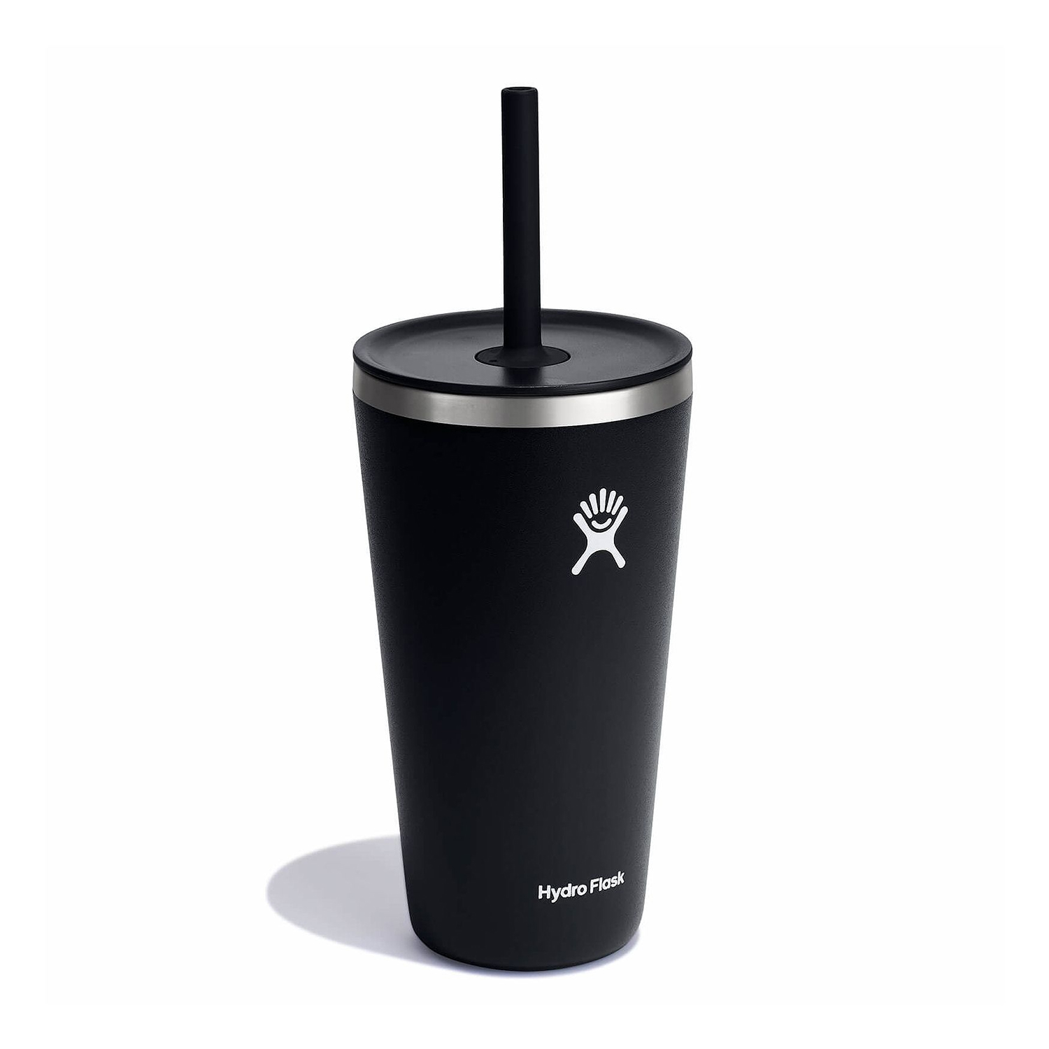 Ly Hydro Flask Around Tumbler Straw Lid 28oz màu Black