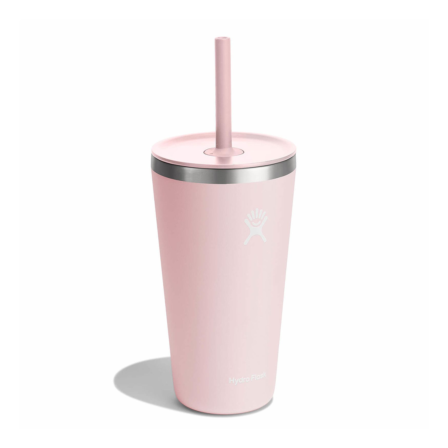 Ly Hydro Flask Around Tumbler Straw Lid 28oz màu Pink