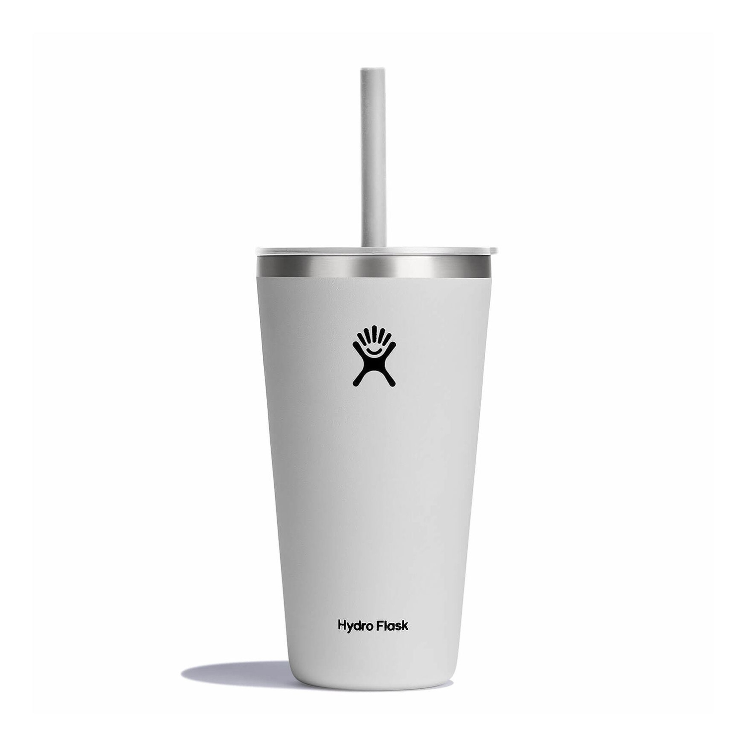 Ly Hydro Flask Around Tumbler Straw Lid 28oz màu White