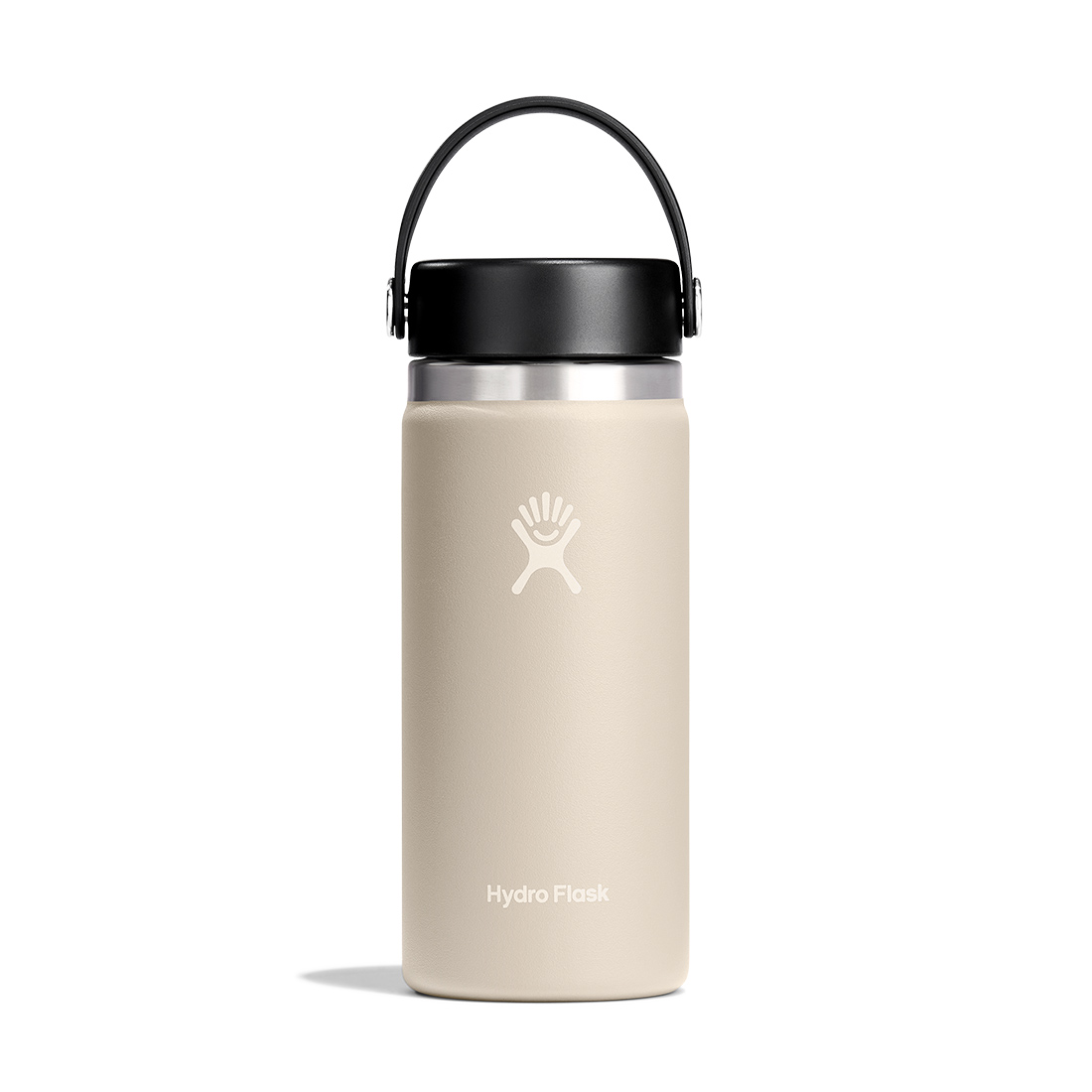 Bình Hydro Flask Wide Mouth 16oz màu Trắng Kem Oat