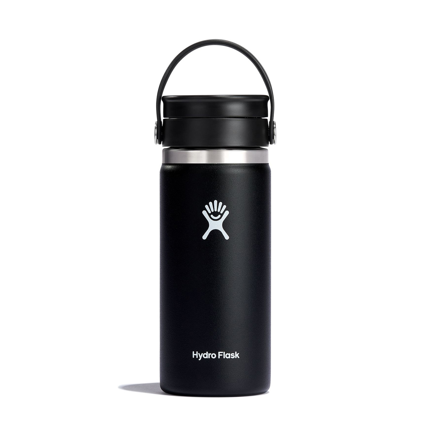 Bình Hydro Flask Wide Mouth with Flex Sip 16oz màu Black