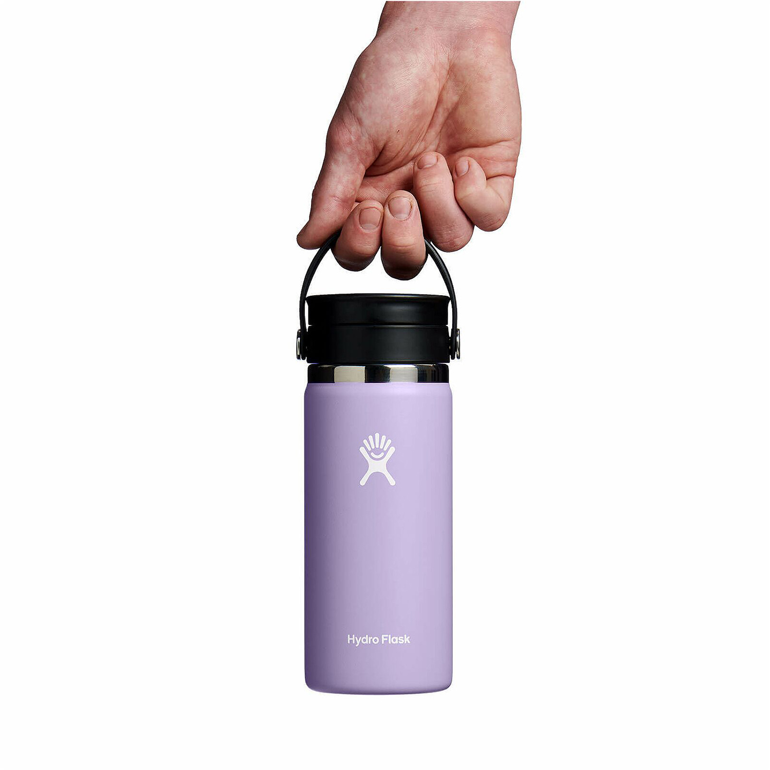 Bình Hydro Flask Wide Mouth with Flex Sip 16oz màu MoonShadow