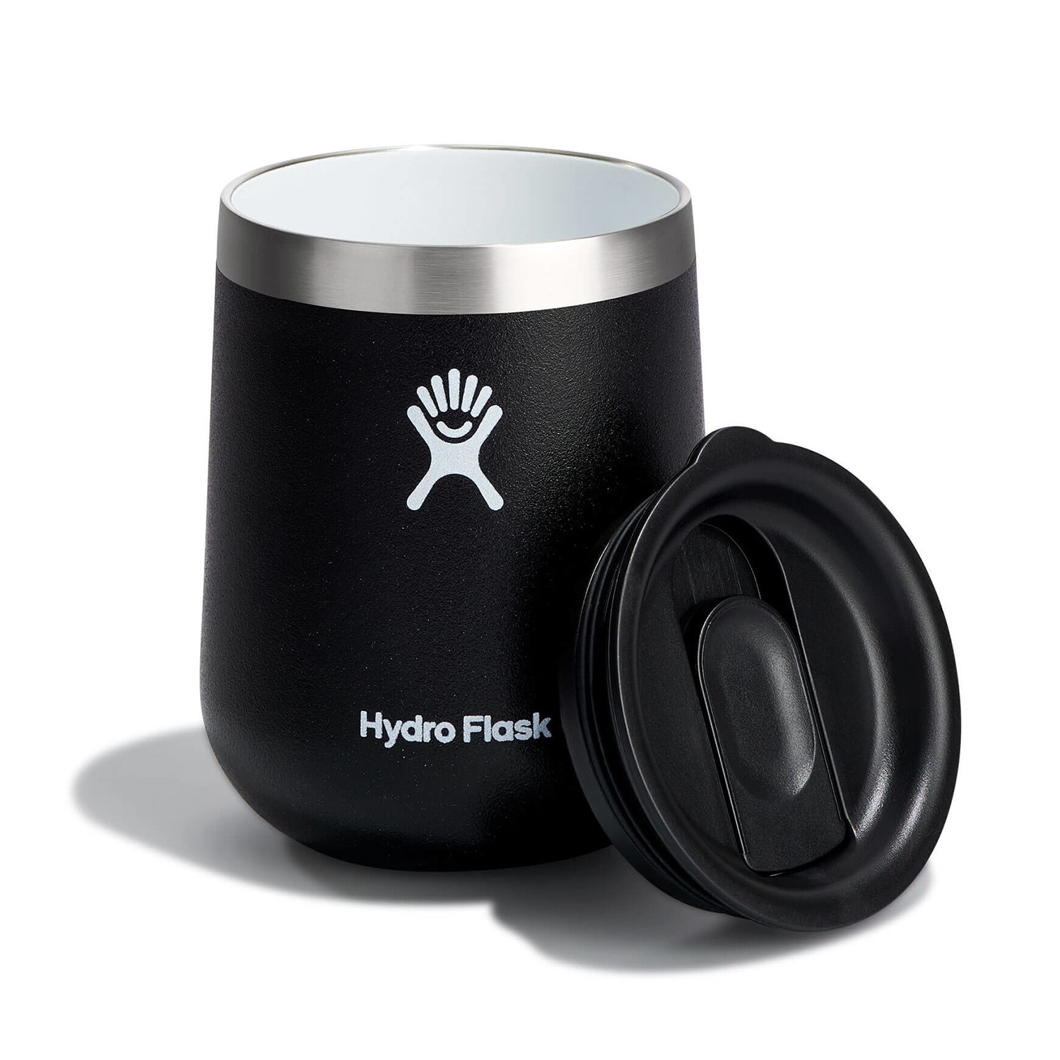 Ly Hydro Flask Ceramic Wine Tumbler 10oz màu Black