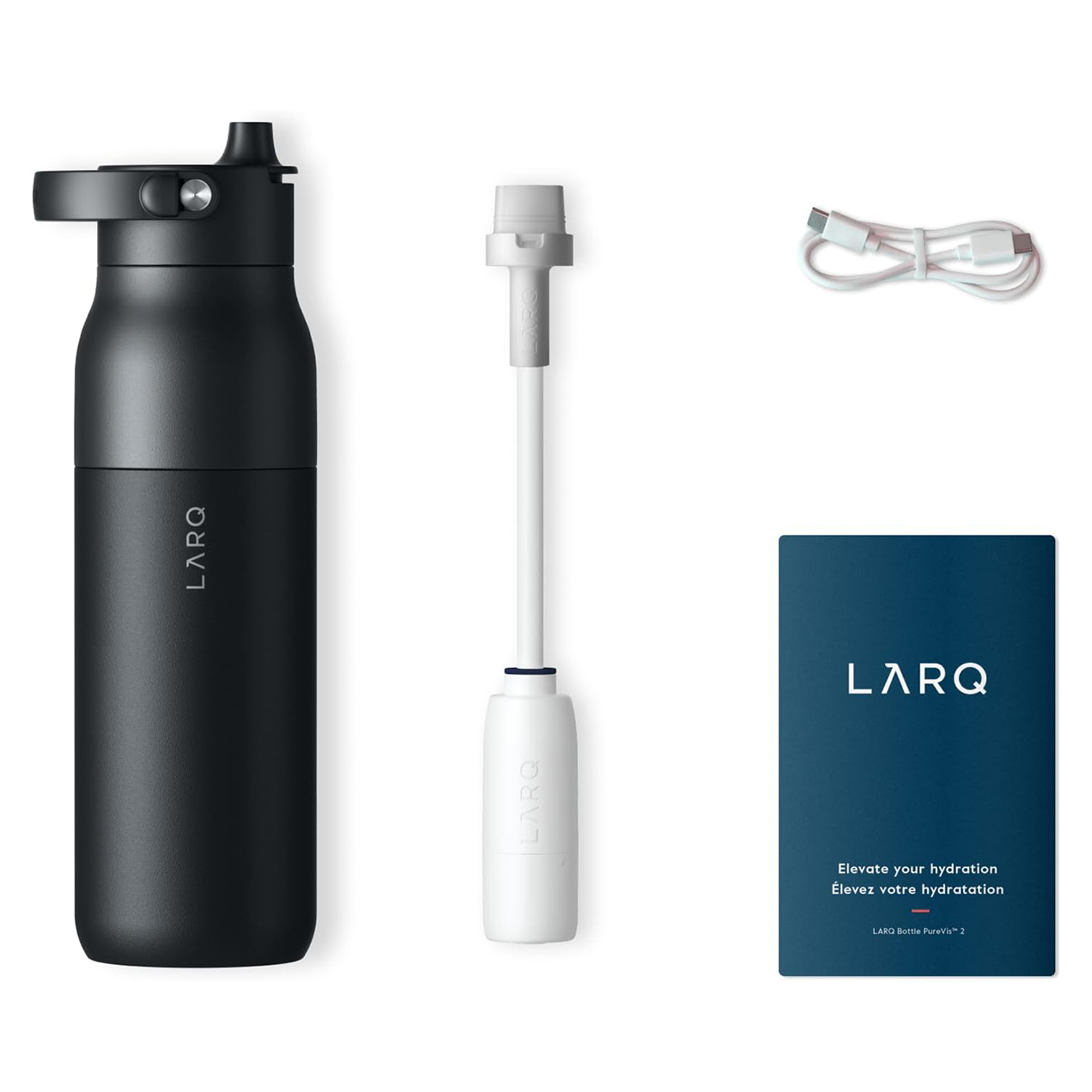 Bình giữ nhiệt LARQ PureVis 2 Black
