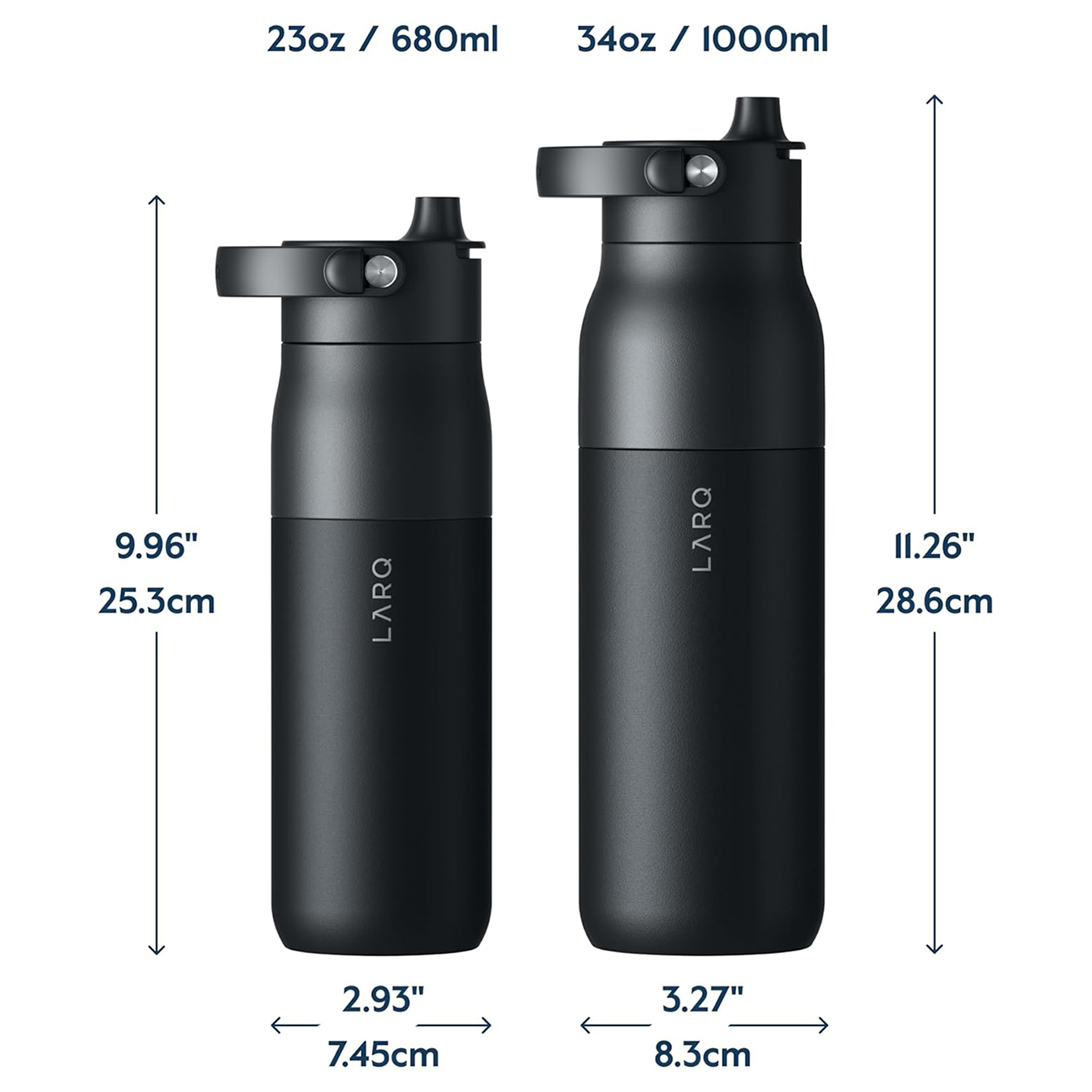 Bình giữ nhiệt LARQ Swig Top Black