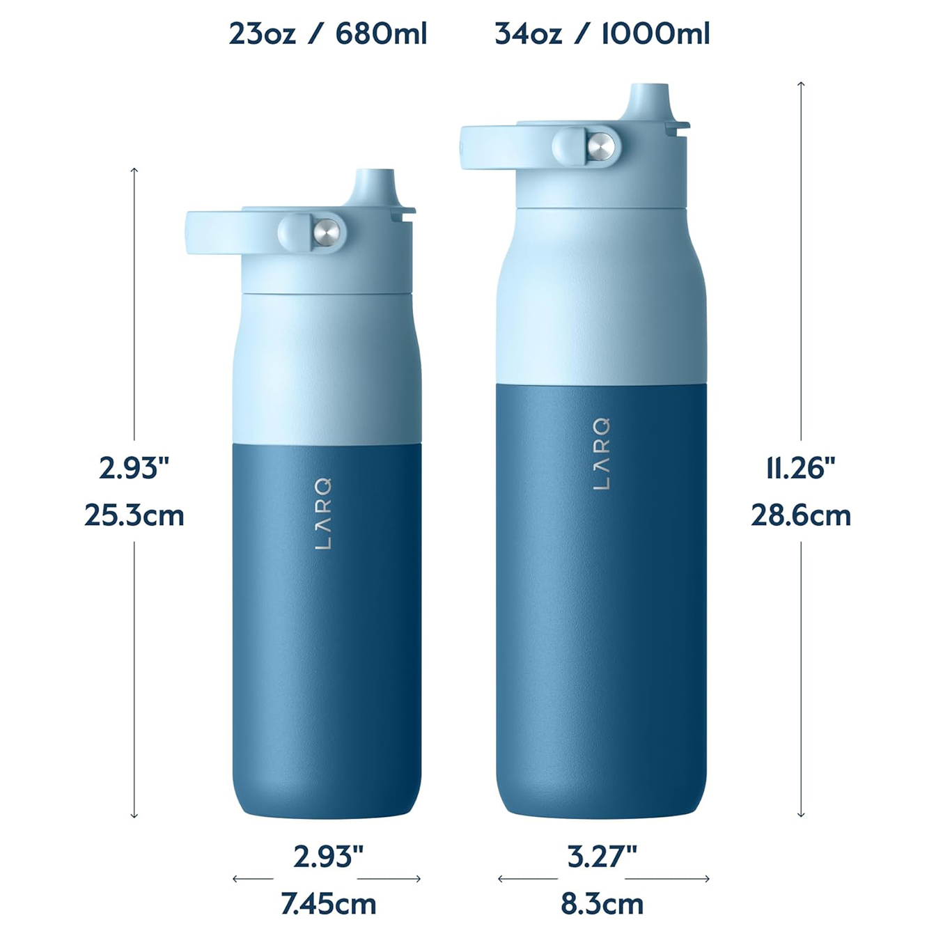 Bình giữ nhiệt LARQ Swig Top Blue