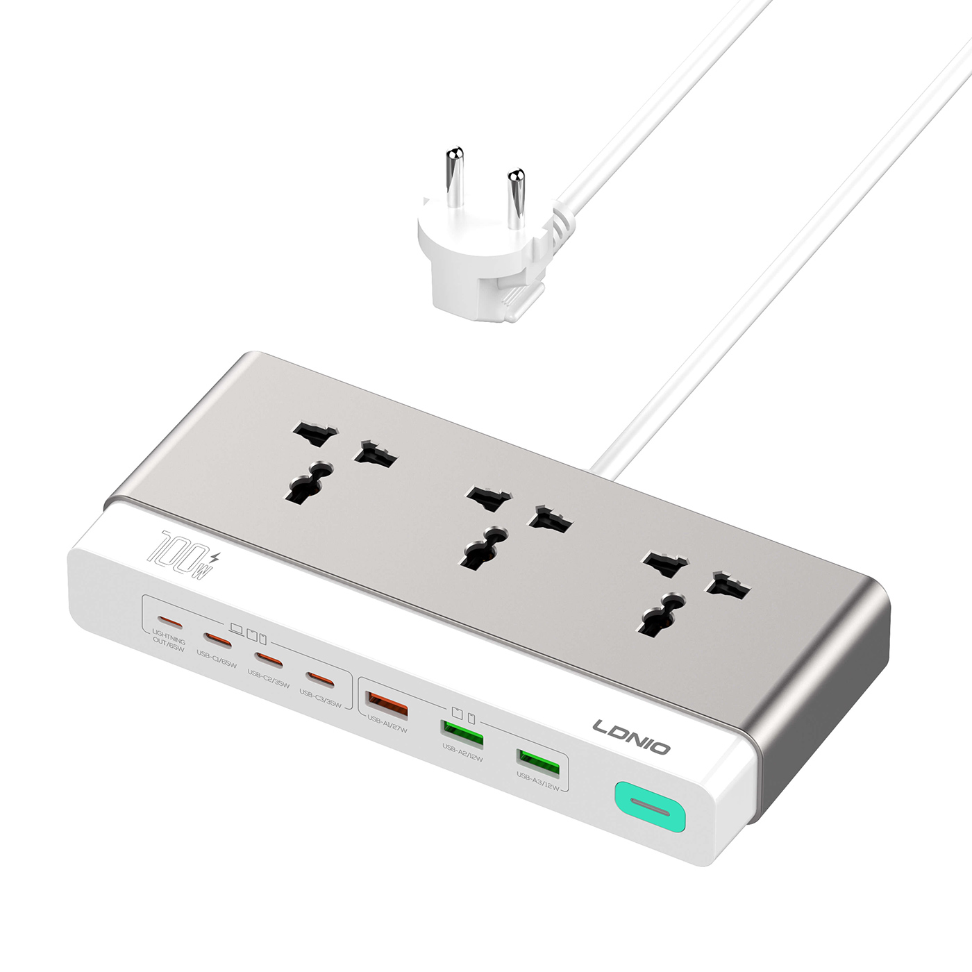 Ổ điện LDNIO SC3 100W