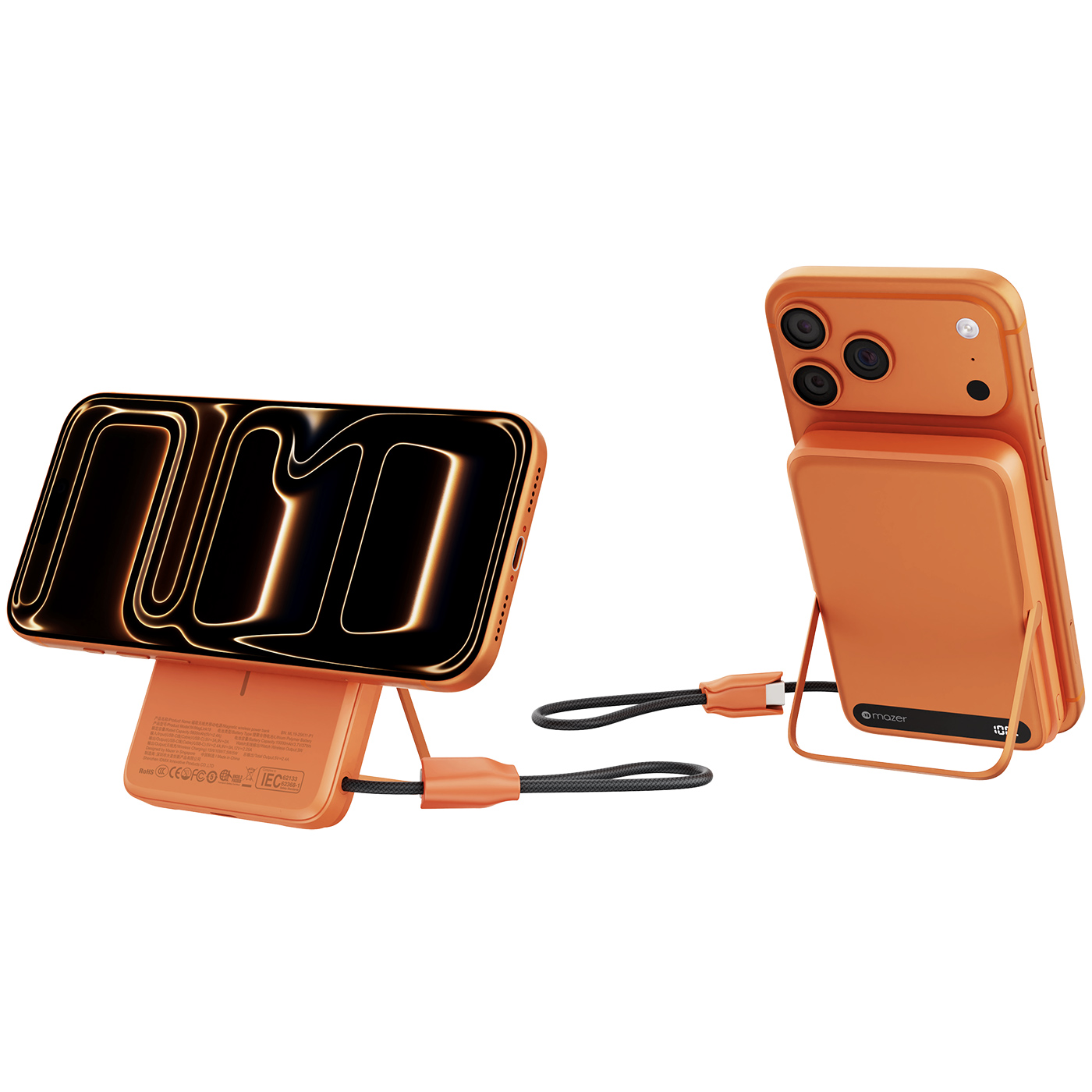 Pin sạc Mazer MagLink19 Orange