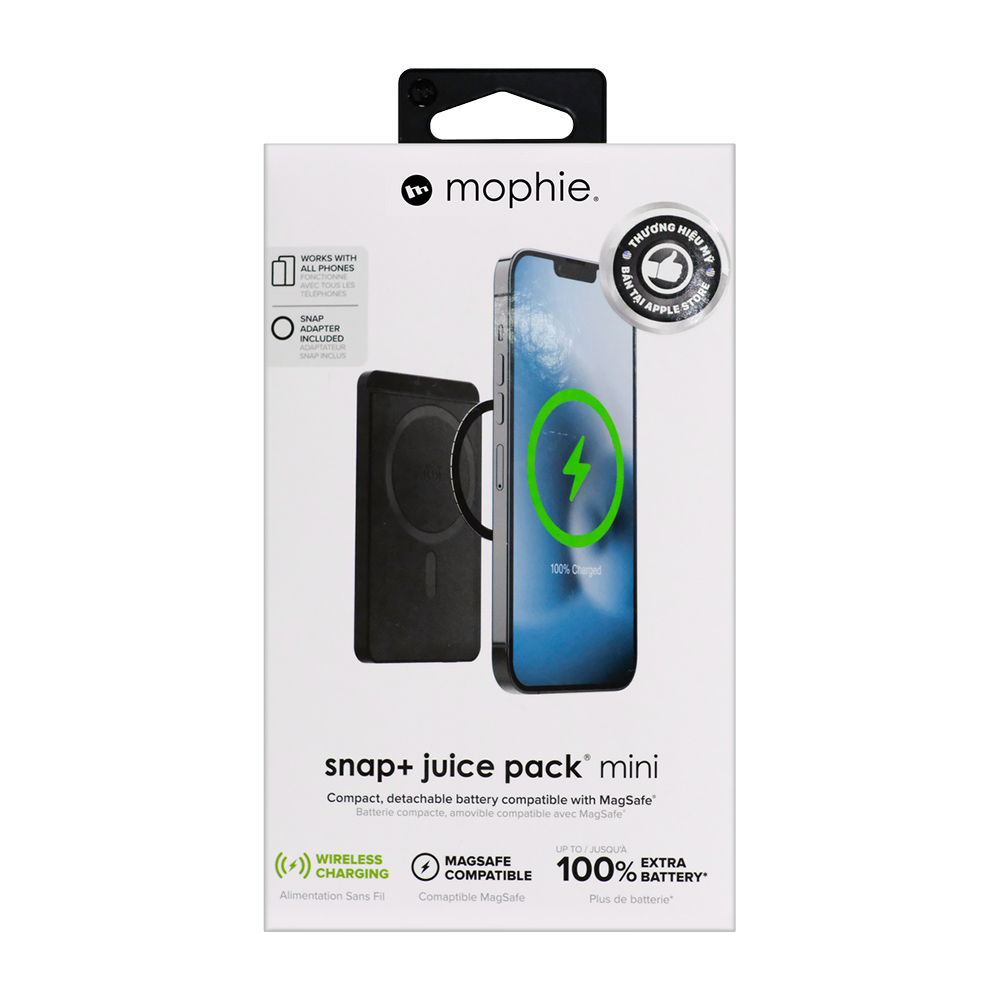 Pin sạc không dây Mophie Snap+ Juice Pack Mini v2