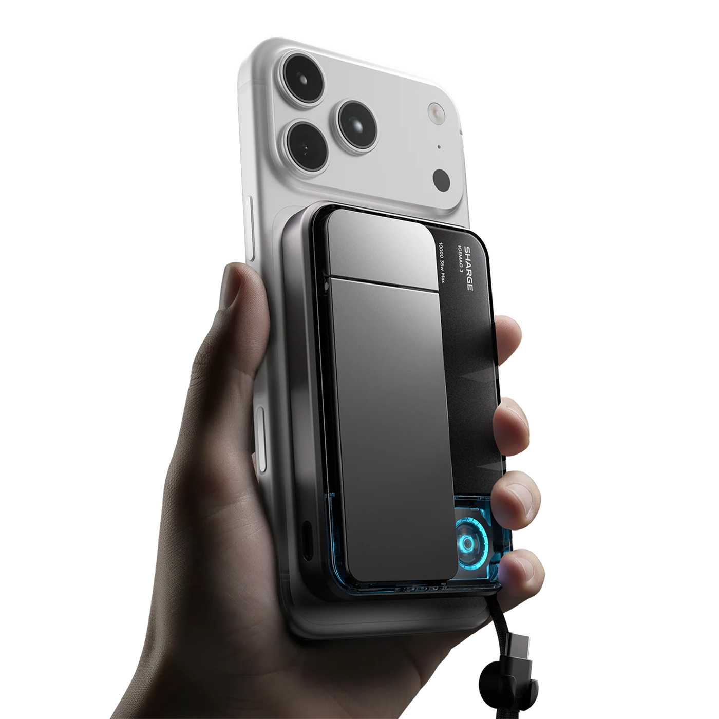 Pin Sạc Sharge ICEMAG 2 Black