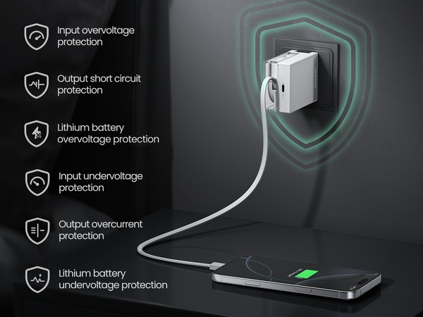 Sạc Sharge Retractable 65